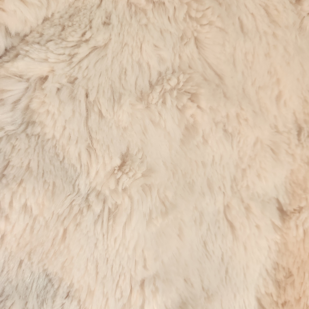 Betsey Johnson White Faux Fur Vest With Pockets XL - Picture 5 of 6